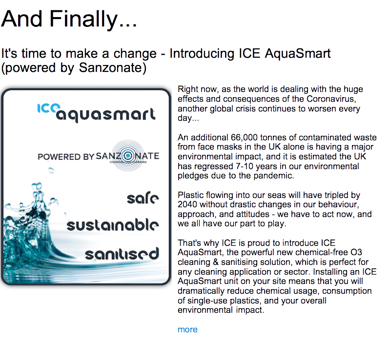 Advert: https://www.thecleanzine.com/pages/19748/its_time_to_make_a_change_introducing_ice_aquasmart_powered_by_sanzonate/