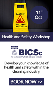 Advert: https://www.bics.org.uk/training/health-safety-workshop/?utm_source=Cleanzine%20Newsletter&utm_campaign=H%26S%2011%20October