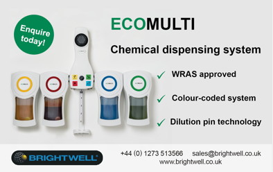 Advert: http://www.brightwell.co.uk/maintenance/ecomulti-standard-4-chemical-dispenser