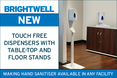 Advert: https://www.brightwell.co.uk/news/new-touch-free-dispenser