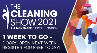 Advert: https://cleaningshow.co.uk/london/register-now?utm_source=Newsletter+&utm_medium=Banner+&utm_campaign=Cleaning+Show&utm_content=Countdown+ads+