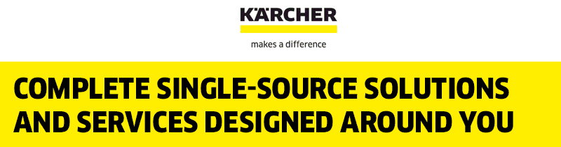 Advert: www.karcher.co.uk/solutions