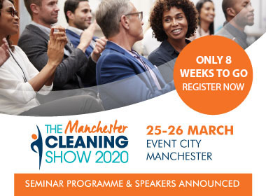 Advert: https://cleaningshow.co.uk/manchester/register-now?utm_source=MCS20+&utm_medium=Online&utm_content=Cleanzine&utm_campaign=Cleanzine+newsletter+banner+