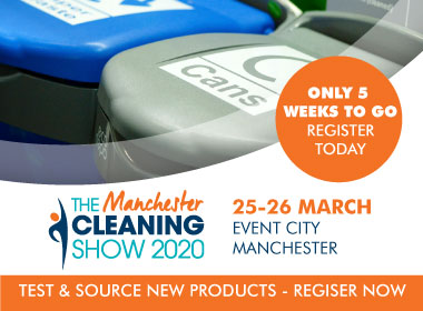 Advert: https://cleaningshow.co.uk/manchester/register-now?utm_source=MCS20+&utm_medium=Online&utm_content=Cleanzine&utm_campaign=Cleanzine+newsletter+banner+