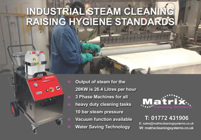 Advert: http://www.matrixcleaningsystems.co.uk/