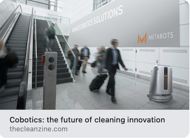 Advert: https://www.thecleanzine.com/pages/21785/cobotics_the_future_of_cleaning_innovation/