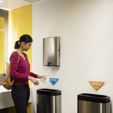 paper tork circle towels recycling thecleanzine