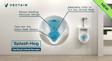 Advert: https://www.vectairsystems.com/product/splash-hog-vertical-urinal-screen/